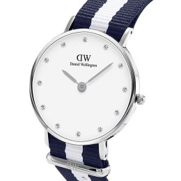 Daniel Wellington ZEGAREK DAMSKI DANIEL WELLINGTON Glasgow Silver DW00100082 + BOX