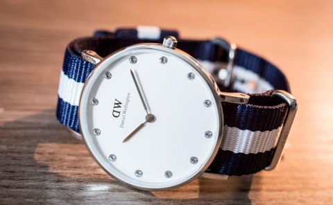 Daniel Wellington ZEGAREK DAMSKI DANIEL WELLINGTON Glasgow Silver DW00100082 + BOX
