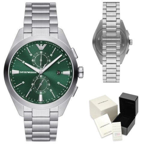 Emporio Armani ZEGAREK MĘSKI EMPORIO ARMANI CLAUDIO AR11480 + BOX