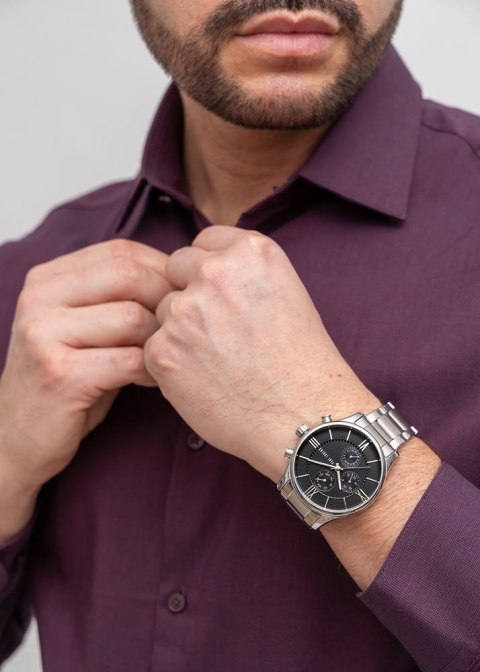 Paul Lorens ZEGAREK MĘSKI PAUL LORENS - PL11652B6-1C1 (zg356a) + BOX