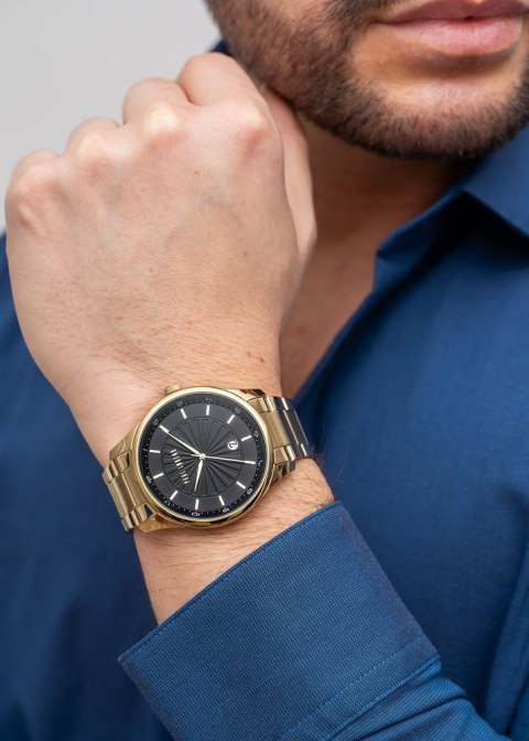 Paul Lorens ZEGAREK MĘSKI PAUL LORENS - PL12156B2-1D1 (zg357c) + BOX