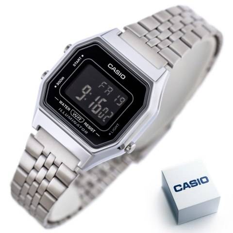 Casio ZEGAREK DAMSKI CASIO LA680WA-1B VINTAGE + BOX
