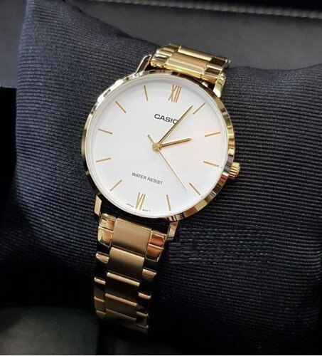 Casio ZEGAREK DAMSKI CASIO LTP-VT01G-7BUDF + BOX