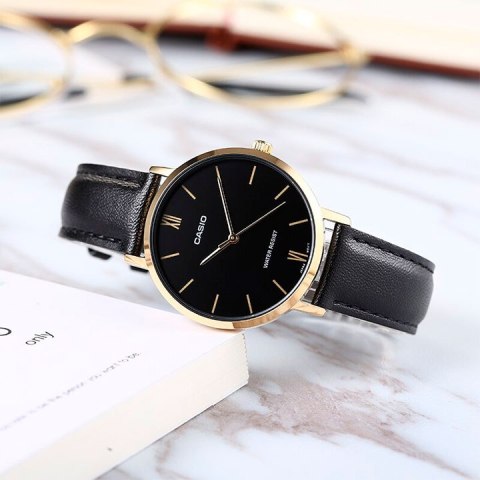 Casio ZEGAREK DAMSKI CASIO LTP-VT01GL-1B + BOX (zd634a)