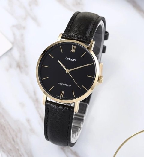 Casio ZEGAREK DAMSKI CASIO LTP-VT01GL-1B + BOX (zd634a)