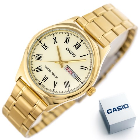 Casio ZEGAREK MĘSKI CASIO MTP-V006G-9B + BOX