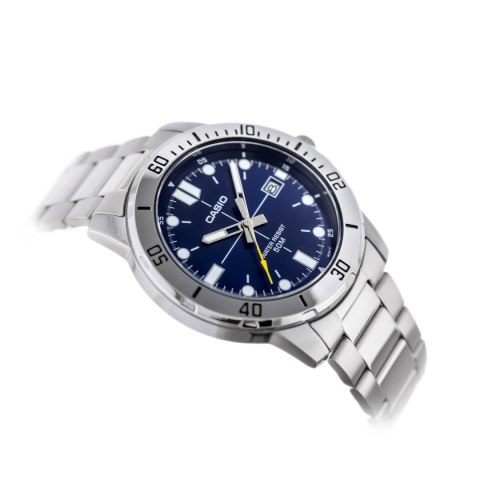 Casio ZEGAREK MĘSKI CASIO MTP-VD01D-2E (zd185c) + BOX