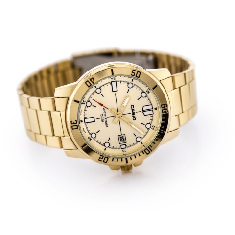 Casio ZEGAREK MĘSKI CASIO MTP-VD01G-9E (zd185d) + BOX