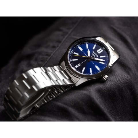 Casio ZEGAREK MĘSKI CASIO MTP-VD02D-2E (zd217a) + BOX