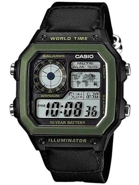 Casio ZEGAREK MĘSKI CASIO Sports AE-1200WHB-1B + BOX (zd146d)