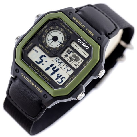 Casio ZEGAREK MĘSKI CASIO Sports AE-1200WHB-1B + BOX (zd146d)