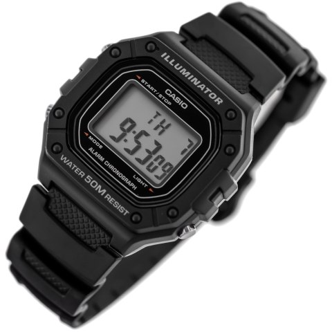 Casio ZEGAREK MĘSKI CASIO W-218H-1A + BOX