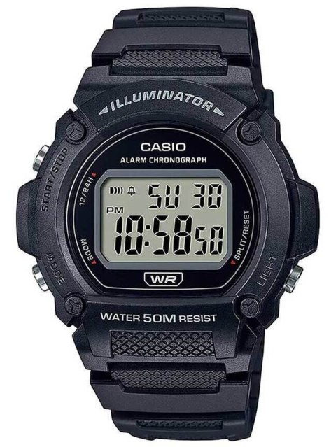 Casio ZEGAREK MĘSKI CASIO W-219H-1A + BOX