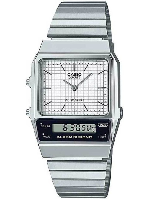 Casio ZEGAREK UNISEX CASIO Vintage Dual Time AQ-800E-7A + BOX