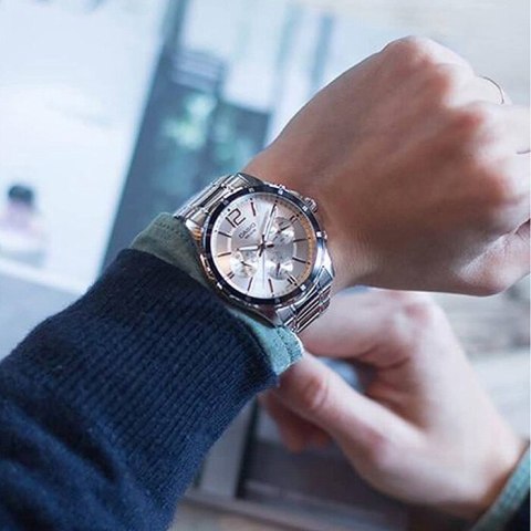 Casio Zegarek Męski Casio MTP-1374D-7A (zd063e) + BOX