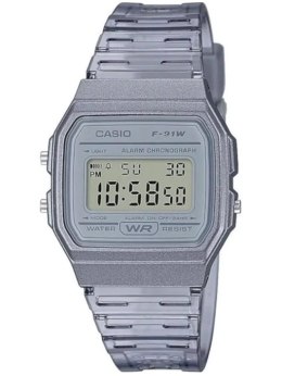 Casio Zegarek Unisex Casio Retro Vintage F-91WS-8DF(zd648d)