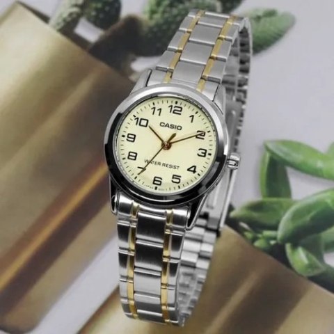 Casio ZEGAREK DAMSKI CASIO LTP-V001SG-9B + BOX