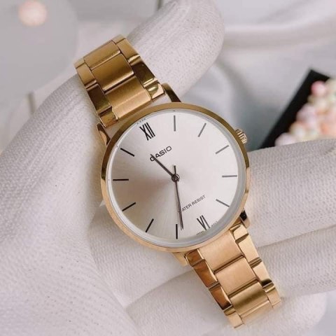 Casio ZEGAREK DAMSKI CASIO LTP-VT01G-9B + BOX (zd613h)