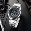 Casio ZEGAREK MĘSKI CASIO AE-1000WD 1A (zd073h) - WORLD TIME + BOX