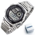 Casio ZEGAREK MĘSKI CASIO AE-1000WD 1A (zd073h) - WORLD TIME + BOX