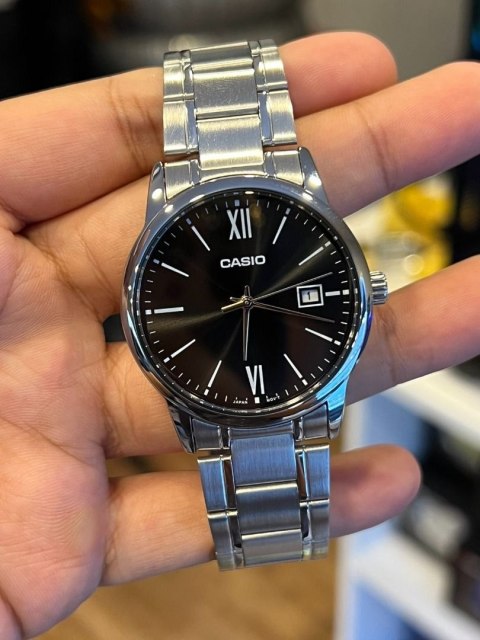 Casio ZEGAREK MĘSKI CASIO MTP-V002D-1B3 + BOX (zd223a)