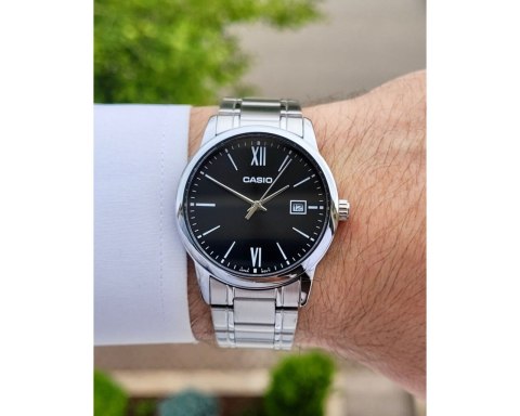 Casio ZEGAREK MĘSKI CASIO MTP-V002D-1B3 + BOX (zd223a)