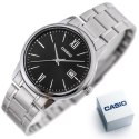 Casio ZEGAREK MĘSKI CASIO MTP-V002D-1B3 + BOX (zd223a)