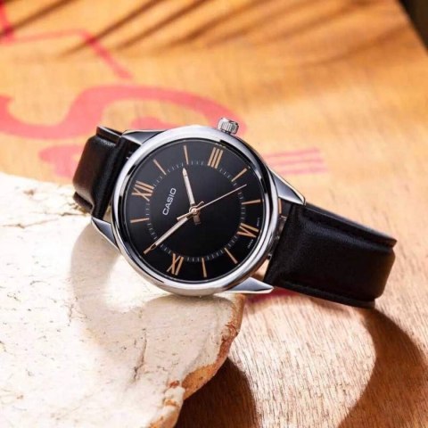 Casio ZEGAREK MĘSKI CASIO MTP-V005L-1B5 + BOX (zd225b)