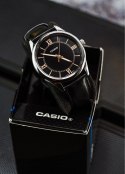 Casio ZEGAREK MĘSKI CASIO MTP-V005L-1B5 + BOX (zd225b)