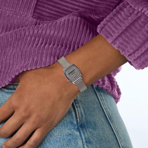 Casio Zegarek Damski Casio Retro Vintage LA670WEM-7DF + BOX