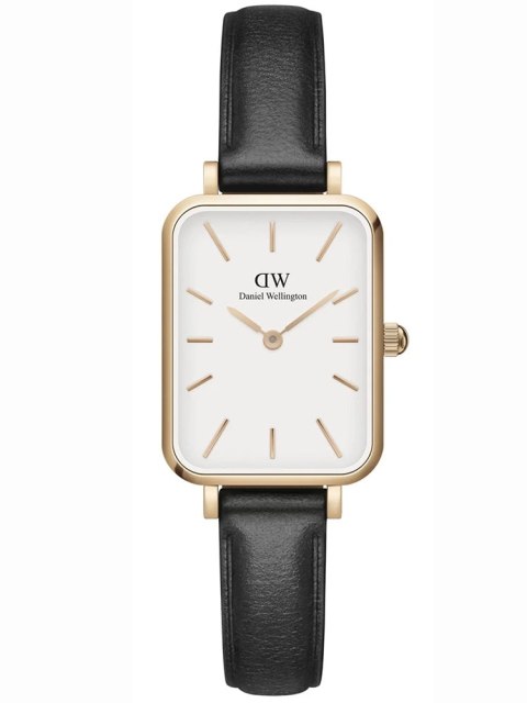 Daniel Wellington ZEGAREK DAMSKI DANIEL WELLINGTON DW00100434 - Quadro Pressed Sheffield Gold 32mm + BOX