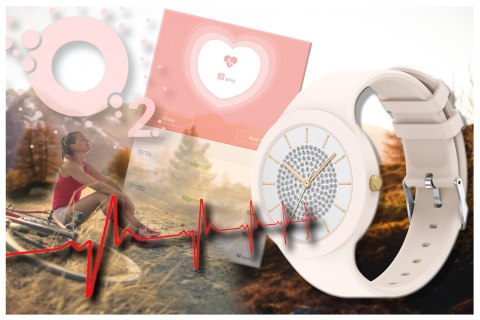 Gravity SMARTWATCH DAMSKI GRAVITY GT14-1 - ROZMOWY BLUETOOTH, WŁASNE TARCZE (sg026a)