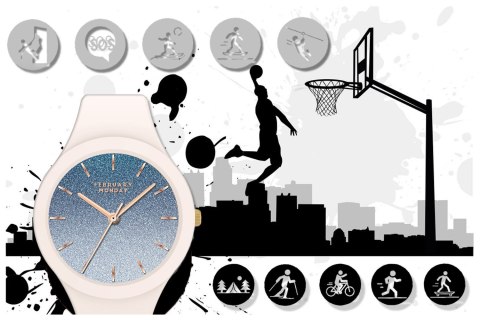 Gravity SMARTWATCH DAMSKI GRAVITY GT14-1 - ROZMOWY BLUETOOTH, WŁASNE TARCZE (sg026a)