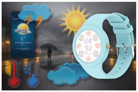 Gravity SMARTWATCH DAMSKI GRAVITY GT14-4 - ROZMOWY BLUETOOTH, WŁASNE TARCZE (sg026d)