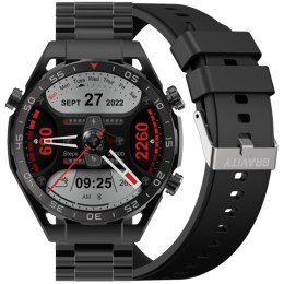 Gravity SMARTWATCH MĘSKI GRAVITY GT13-1 - DODATKOWY PASEK (sg028a)