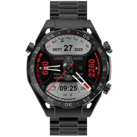 Gravity SMARTWATCH MĘSKI GRAVITY GT13-1 - DODATKOWY PASEK (sg028a)