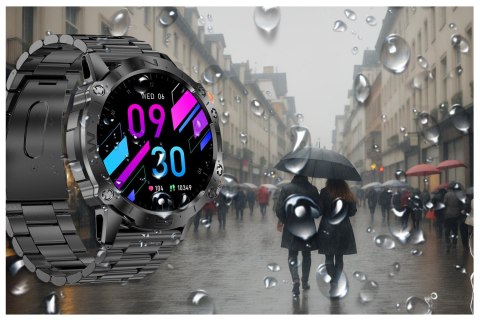 Gravity SMARTWATCH MĘSKI GRAVITY GT20-1 - AMOLED, DODATKOWY PASEK (sg024a)