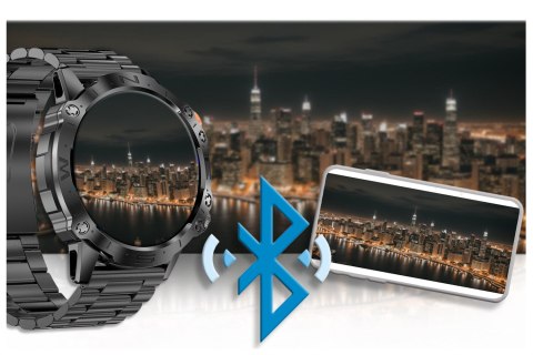 Gravity SMARTWATCH MĘSKI GRAVITY GT20-1 - AMOLED, DODATKOWY PASEK (sg024a)