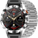 Gravity SMARTWATCH MĘSKI GRAVITY GT20-2 - AMOLED, DODATKOWY PASEK (sg024b)