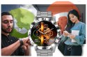 Gravity SMARTWATCH MĘSKI GRAVITY GT20-2 - AMOLED, DODATKOWY PASEK (sg024b)