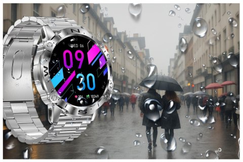 Gravity SMARTWATCH MĘSKI GRAVITY GT20-2 - AMOLED, DODATKOWY PASEK (sg024b)