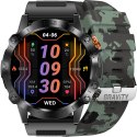 Gravity SMARTWATCH MĘSKI GRAVITY GT20-6 - AMOLED, DODATKOWY PASEK (sg024f)