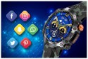 Gravity SMARTWATCH MĘSKI GRAVITY GT20-6 - AMOLED, DODATKOWY PASEK (sg024f)