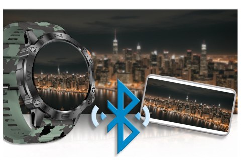 Gravity SMARTWATCH MĘSKI GRAVITY GT20-6 - AMOLED, DODATKOWY PASEK (sg024f)