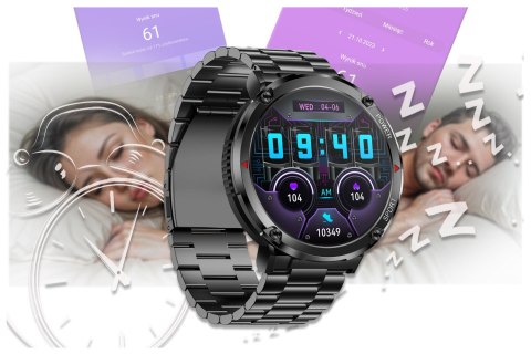Gravity SMARTWATCH MĘSKI GRAVITY GT21-1 - BLUETOOTH CALL, DODATKOWY PASEK (sg025a)