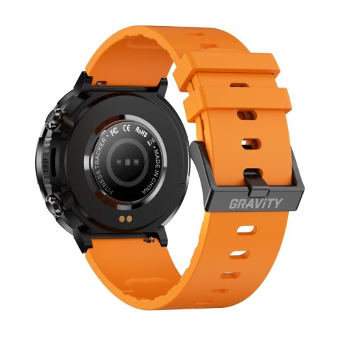 Gravity SMARTWATCH MĘSKI GRAVITY GT21-2 - BLUETOOTH CALL, DODATKOWY PASEK (sg025b)