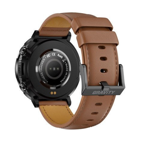 Gravity SMARTWATCH MĘSKI GRAVITY GT21-4 - BLUETOOTH CALL, DODATKOWY PASEK (sg025d)