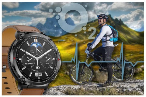 Gravity SMARTWATCH MĘSKI GRAVITY GT21-4 - BLUETOOTH CALL, DODATKOWY PASEK (sg025d)