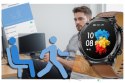 Gravity SMARTWATCH MĘSKI GRAVITY GT21-4 - BLUETOOTH CALL, DODATKOWY PASEK (sg025d)