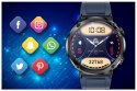Gravity SMARTWATCH MĘSKI GRAVITY GT21-5 - BLUETOOTH CALL, DODATKOWY PASEK (sg025e)